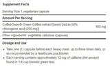 Life Extension CoffeeGenic Green Coffee Extract