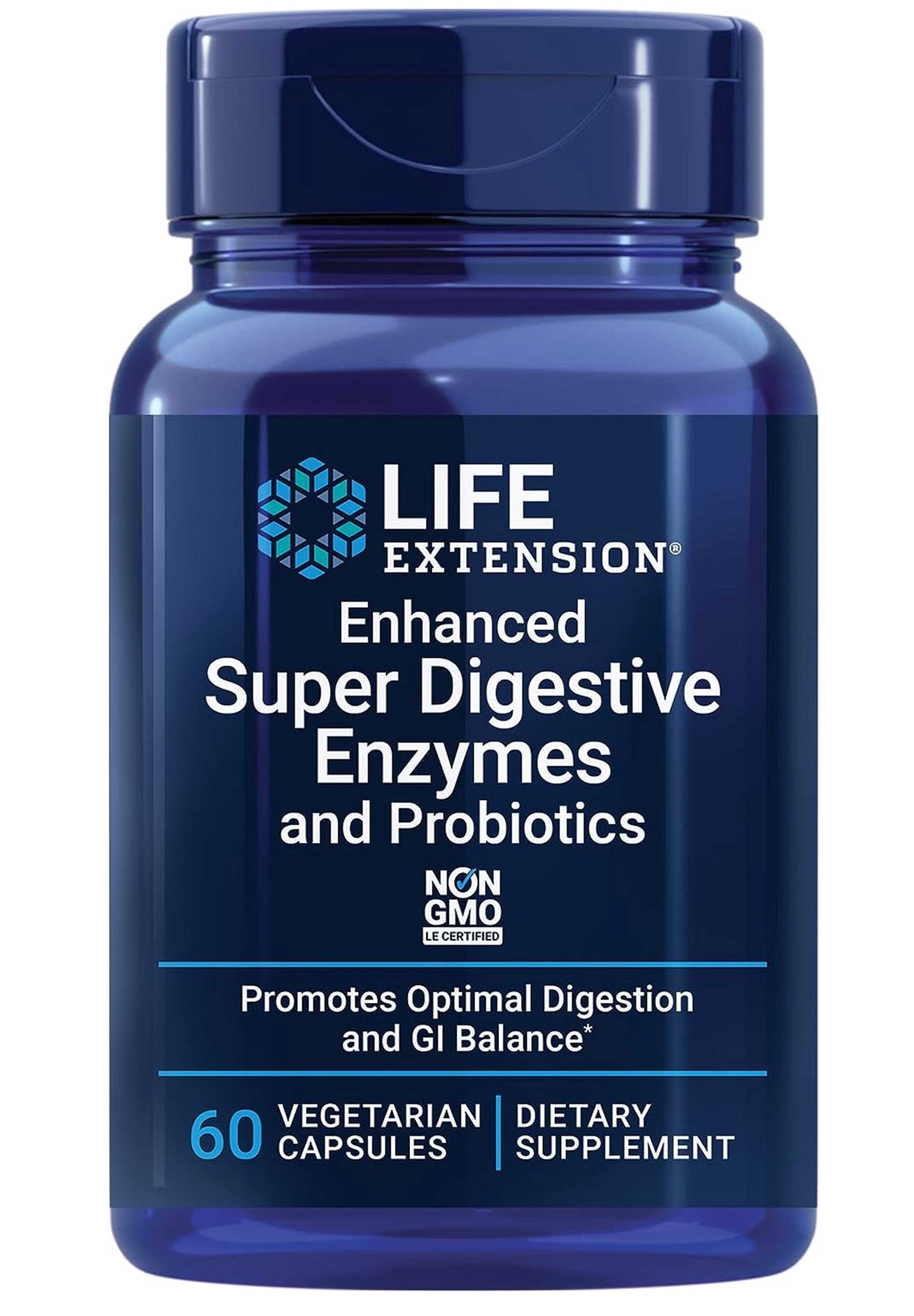 Life Extension Enhanced Super Digestive Enzymes and Probiotics
