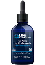 Life Extension Fast-Acting Liquid Melatonin (Citrus-Vanilla Flavor)