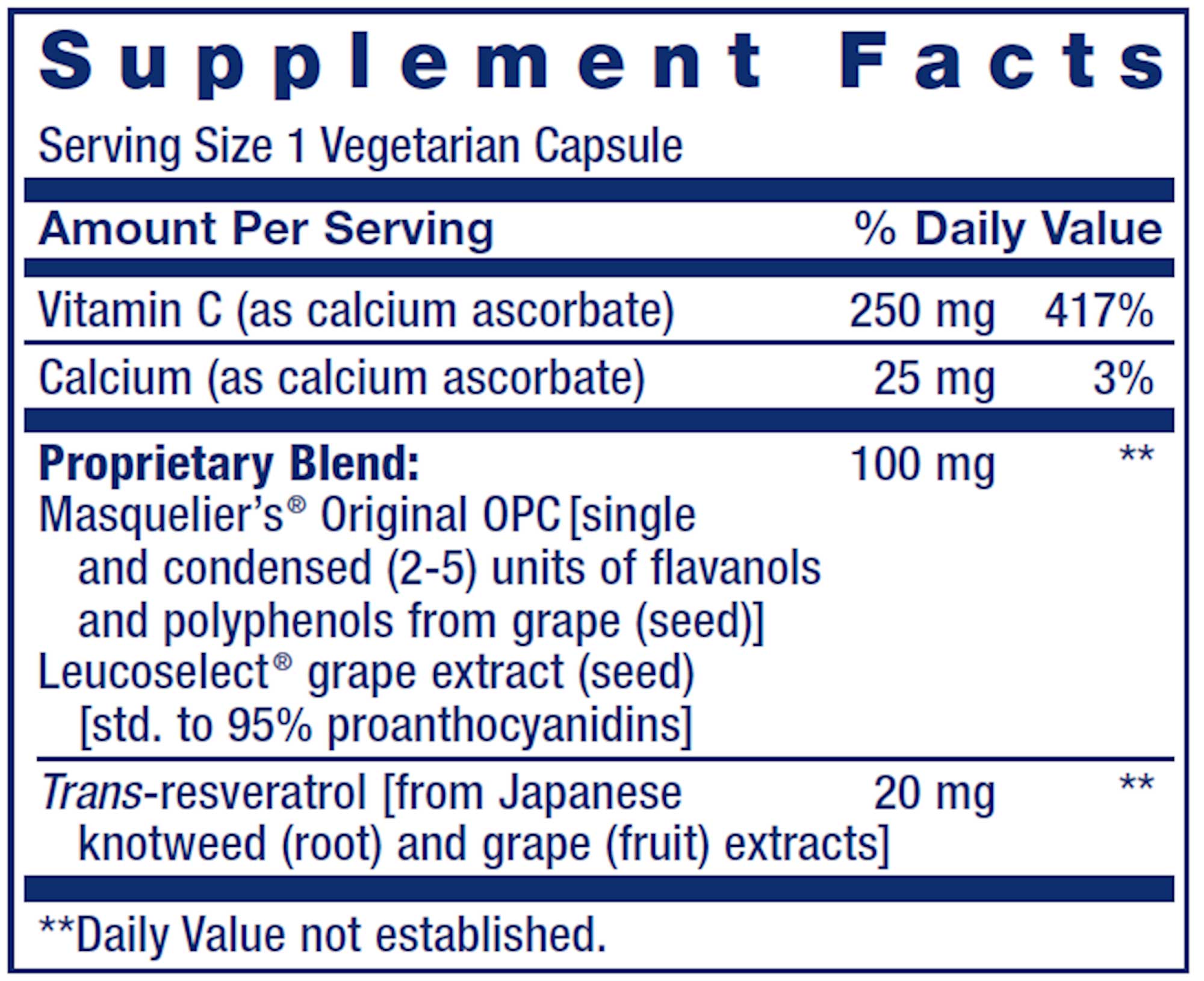 Life Extension Grapeseed Extract