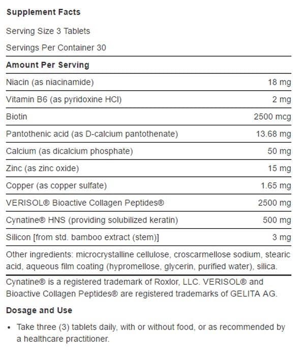 Life Extension Hair, Skin & Nails Collagen Plus Formula