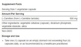 Life Extension L-Carnitine