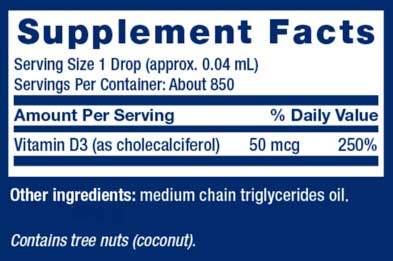 Life Extension Liquid Vitamin D3 (Unflavored)