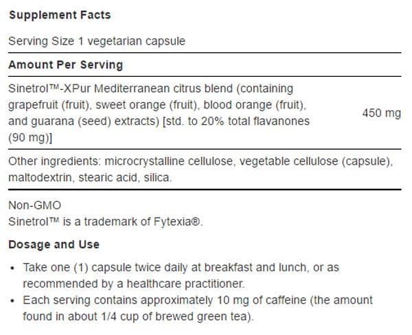 Life Extension Mediterranean Trim with Sinetrol-XPur