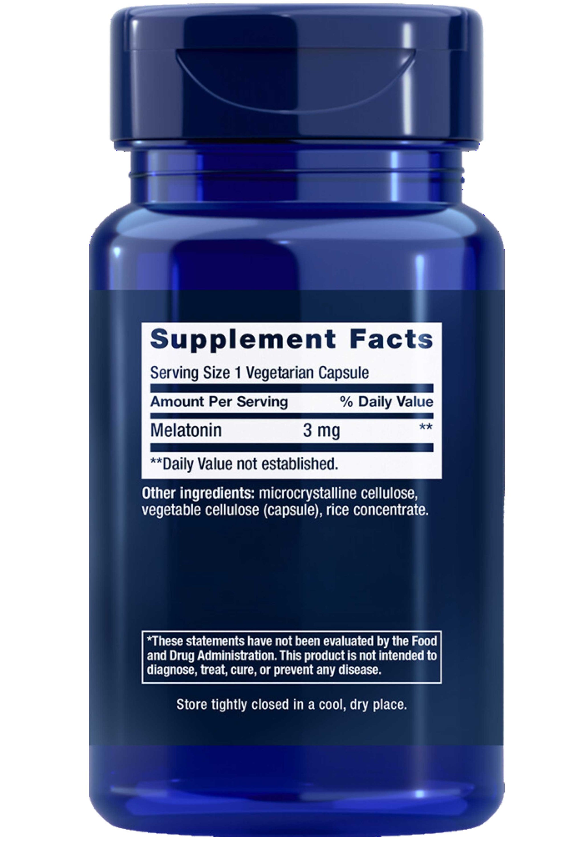 Life Extension Melatonin 3 mg