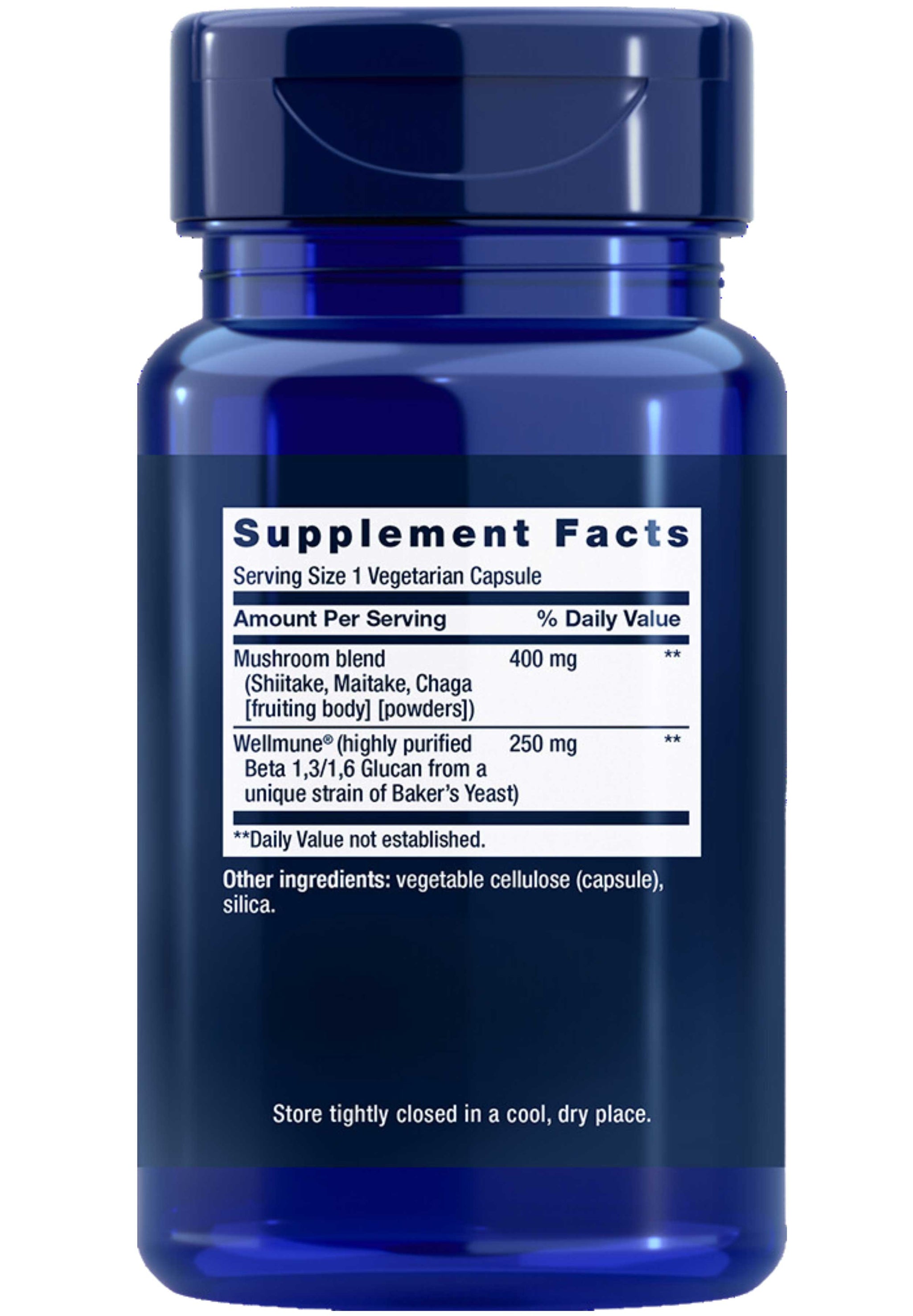 Life Extension Mushroom Immune with Beta Glucans