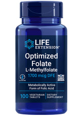Life Extension Optimized Folate L-Methylfolate 1700 mcg