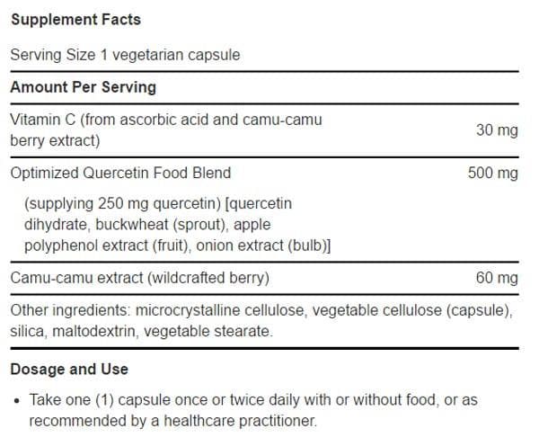 Life Extension Optimized Quercetin 250 mg