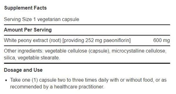 Life Extension Peony Immune