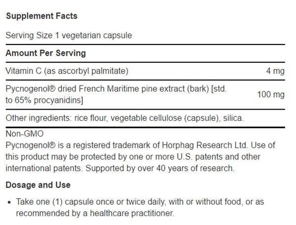 Life Extension Pycnogenol