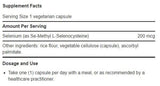 Life Extension Se-Methyl L-Selenocysteine