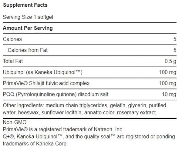 Life Extension Super Ubiquinol CoQ10 with PQQ