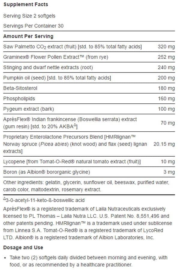 Life Extension Ultra Prostate Formula