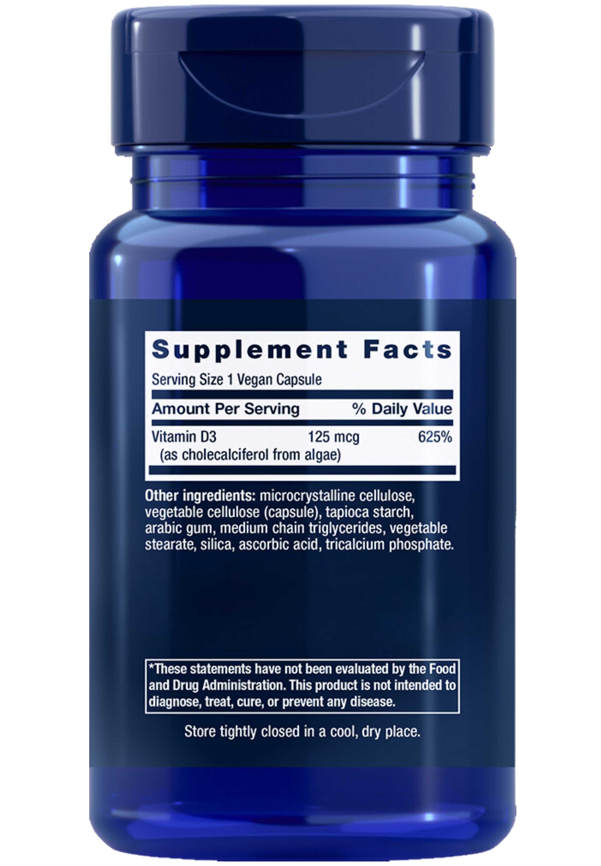 Life Extension Vegan Vitamin D3