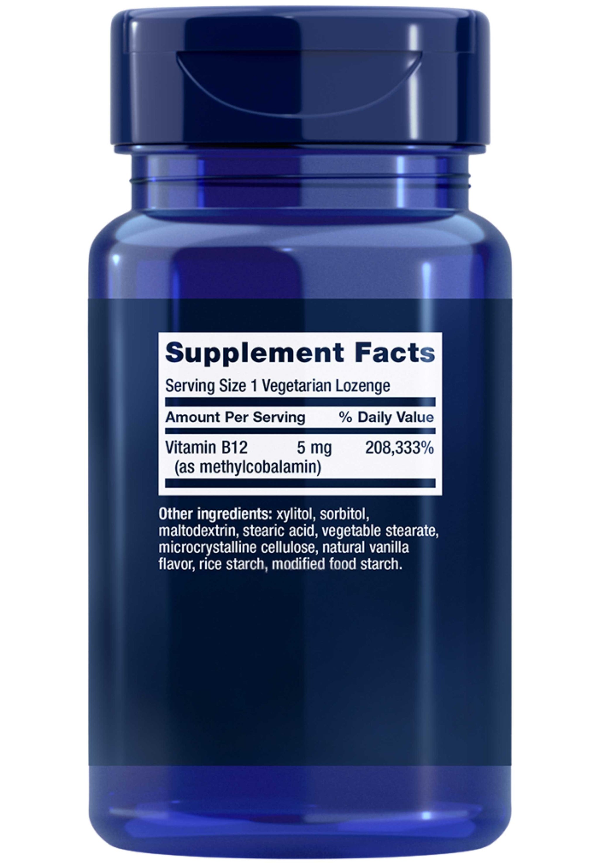 Life Extension Vitamin B12 Methylcobalamin