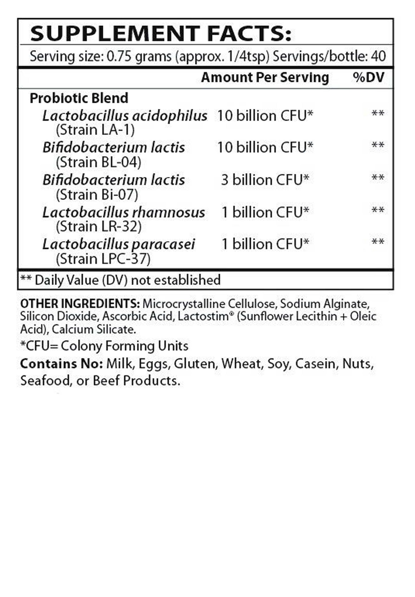 Master Supplements Granular Theralac