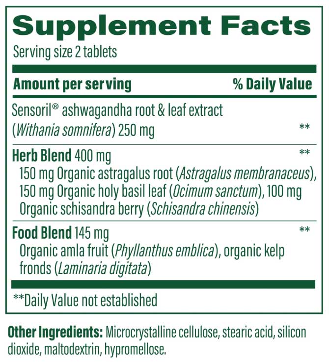 MegaFood Ashwagandha Complex (Formerly Stress Protect)
