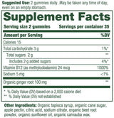 MegaFood B12 Energy Ginger Gummies