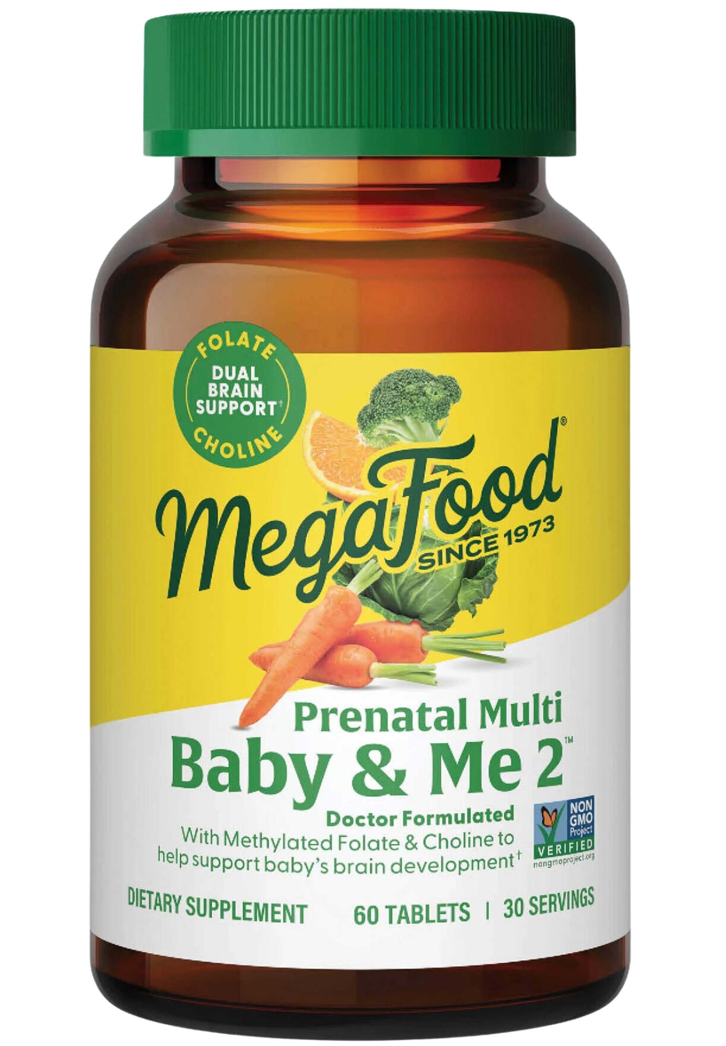 MegaFood Baby & Me 2 Prenatal Multi