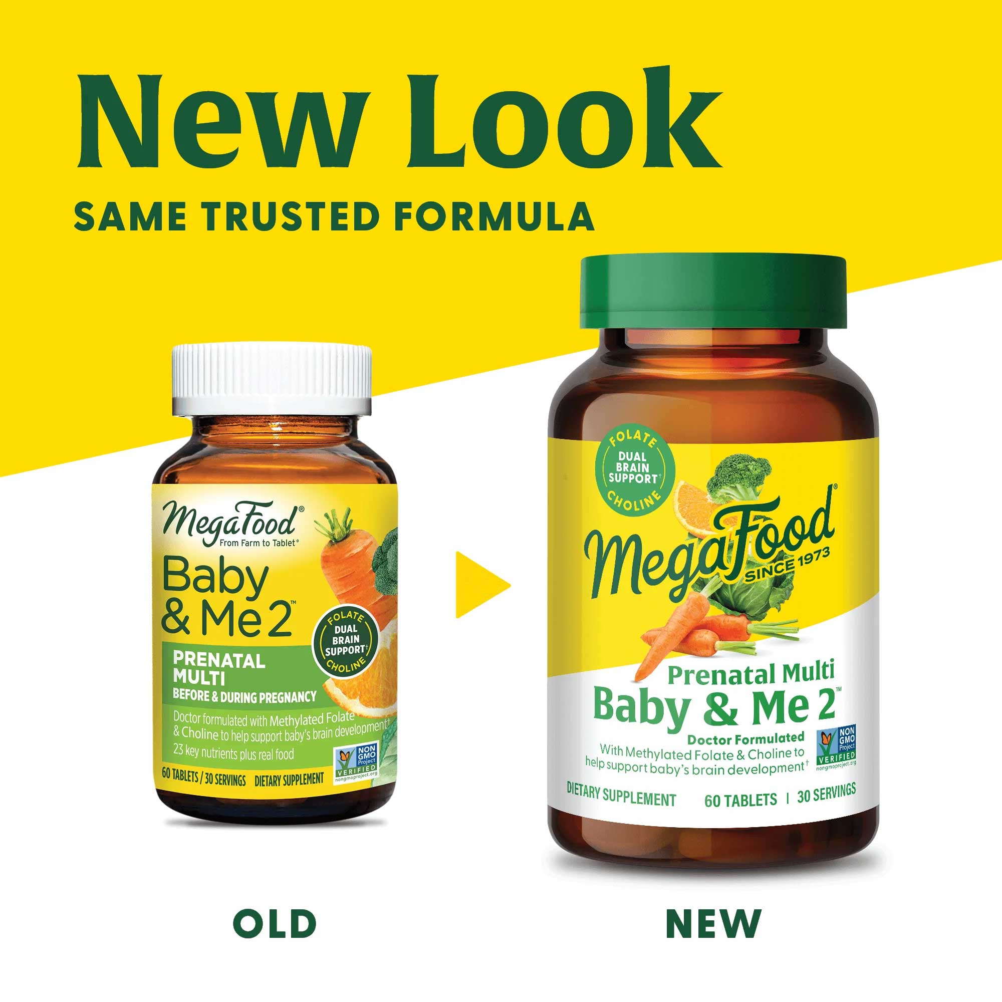 MegaFood Baby & Me 2 Prenatal Multi