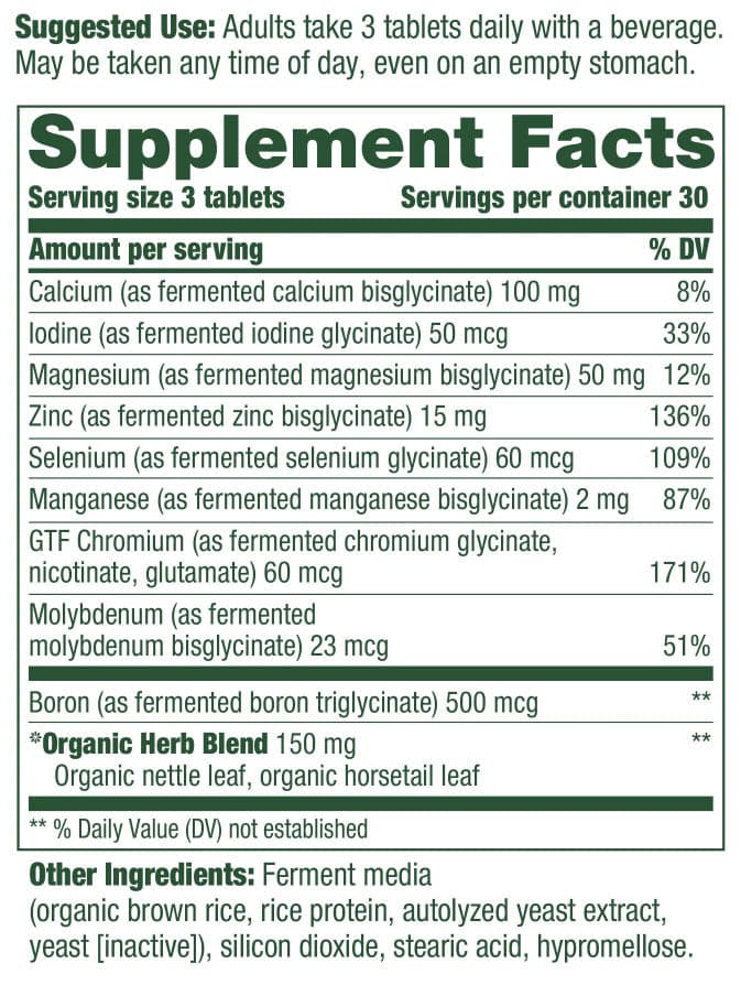 MegaFood Balanced Minerals