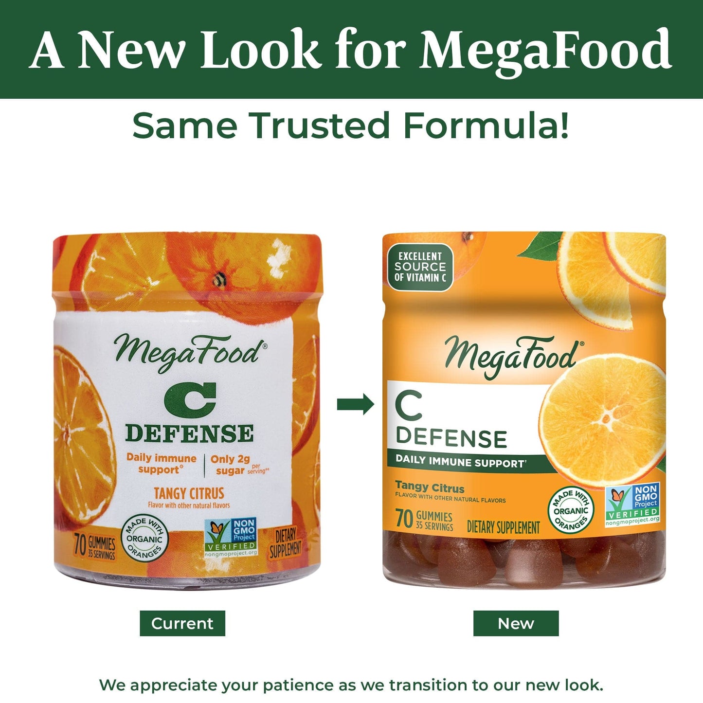MegaFood C Defense - Tangy Citrus