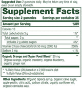MegaFood D3 2000 IU (Formerly 1000 IU) Wellness Mixed Fruit Gummies