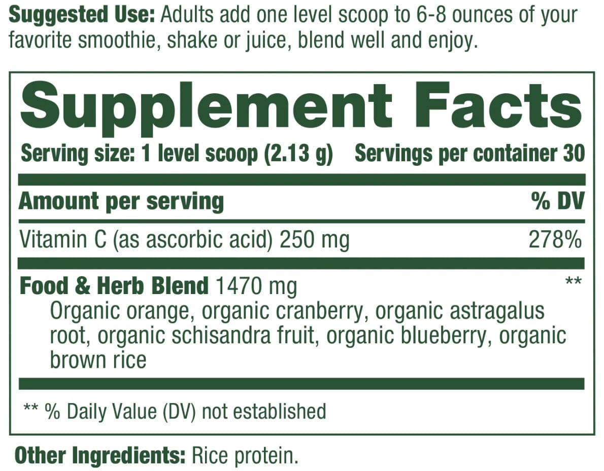 MegaFood Daily C-Protect Nutrient Booster Powder