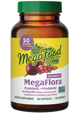 MegaFood MegaFlora Women's Probiotic + Prebiotic