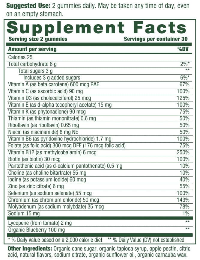 MegaFood Men's Multi Gummies