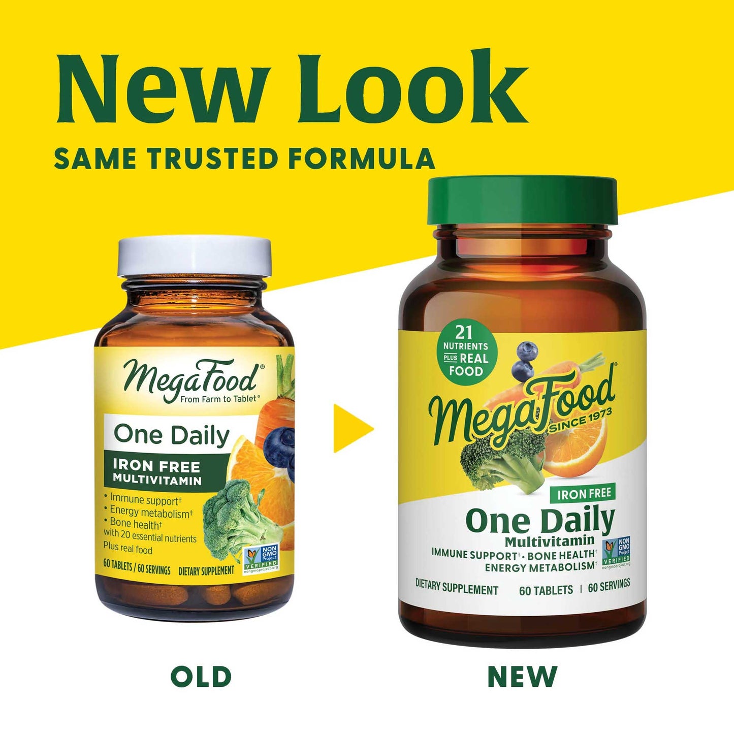 MegaFood One Daily Iron Free Multivitamin