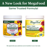 MegaFood Relax + Calm Magnesium - Raspberry Lemonade Flavor
