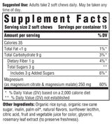MegaFood Relax + Calm Magnesium Soft Chews - Grape Flavor