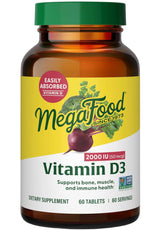 MegaFood Vitamin D3 2000 IU (50 mcg)