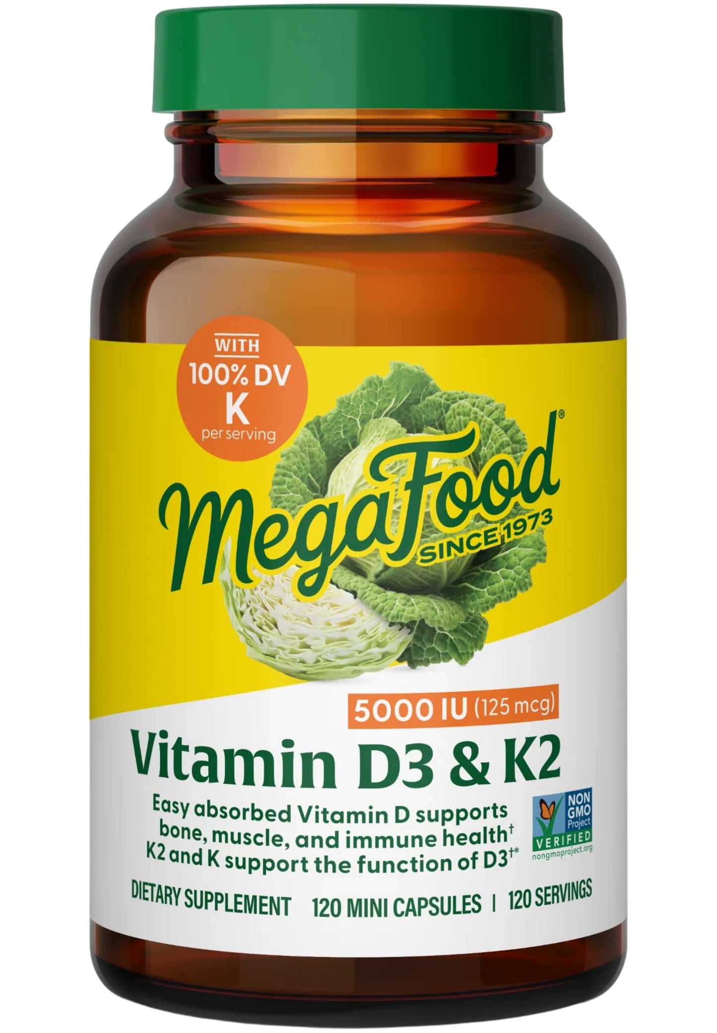 MegaFood Vitamin D3 & K2