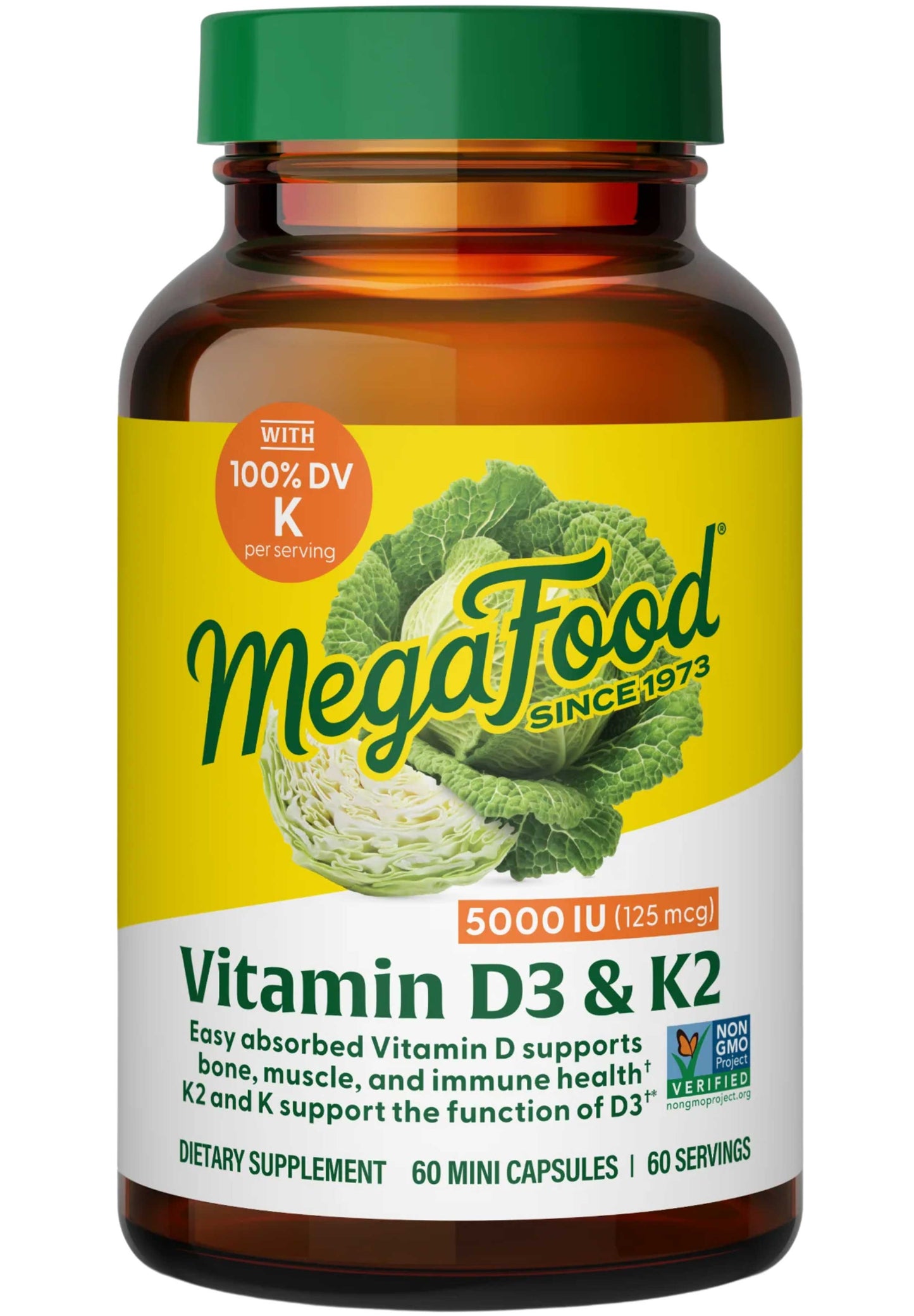 MegaFood Vitamin D3 & K2