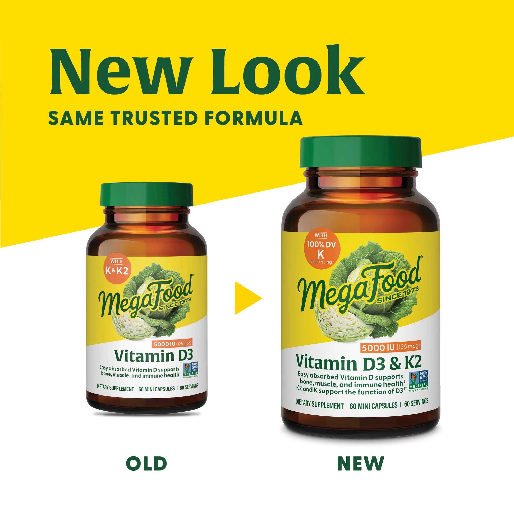 MegaFood Vitamin D3 & K2