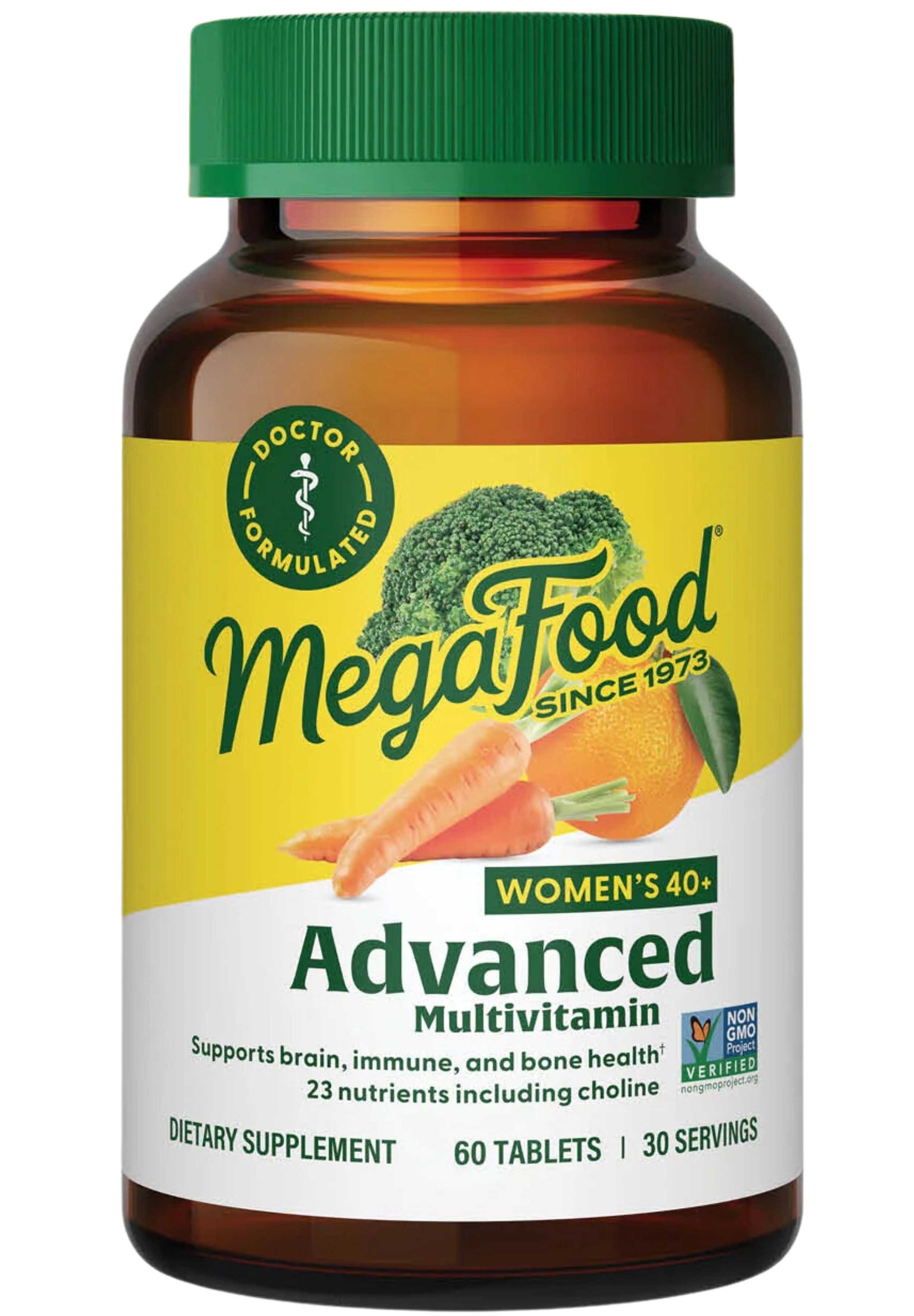 MegaFood Women's 40+ Advanced Multivitamin (Formerly Multi For Women 40+)