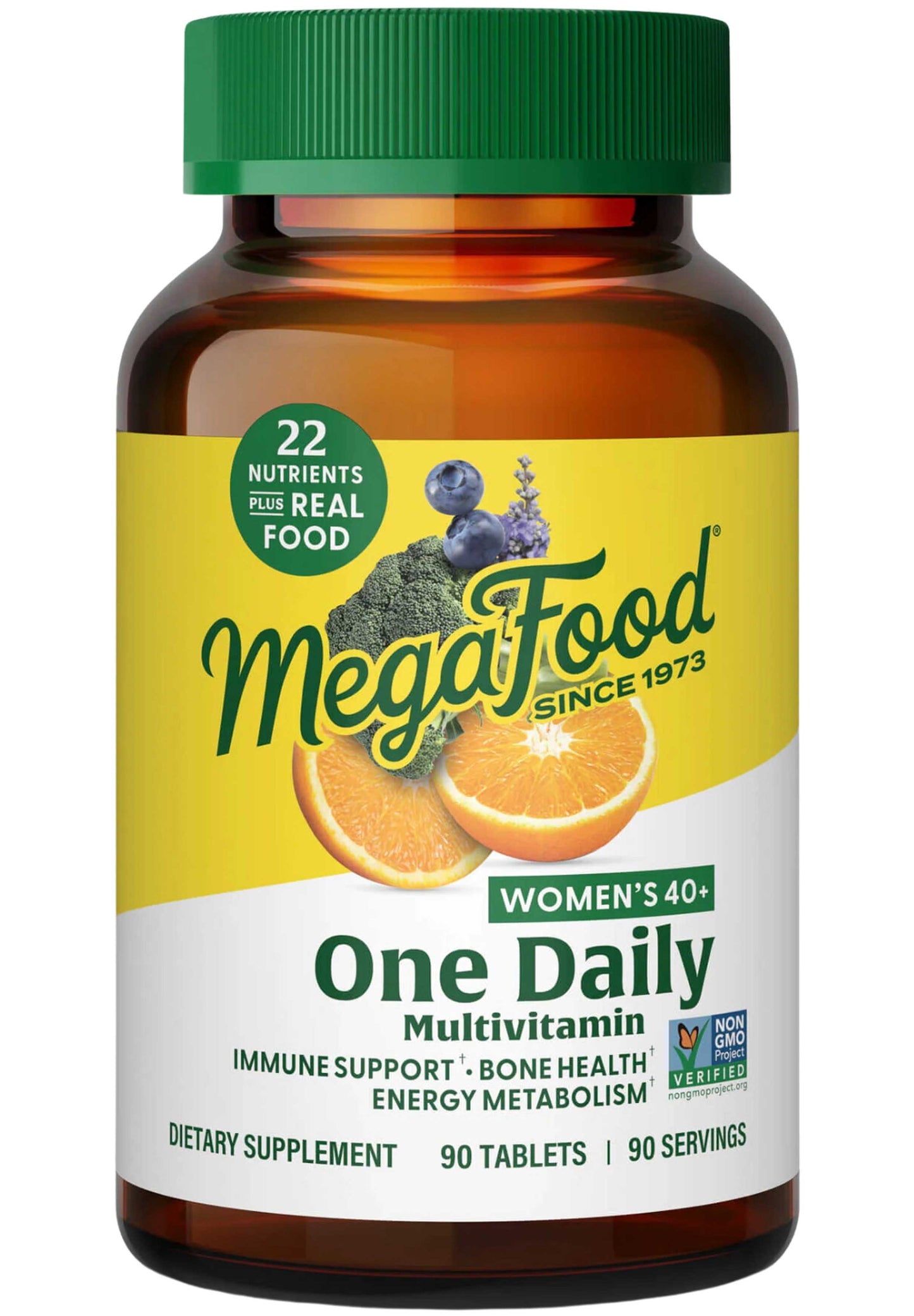 MegaFood Women's 40+ One Daily Multivitamin (Formerly Women Over 40 One Daily)