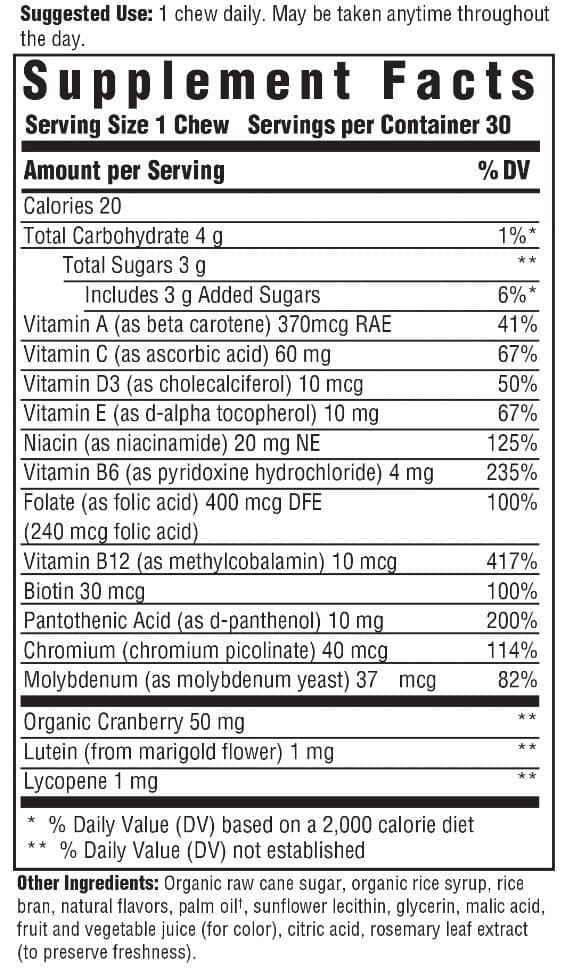 MegaFood Women's One Daily Multivitamin Soft Chews