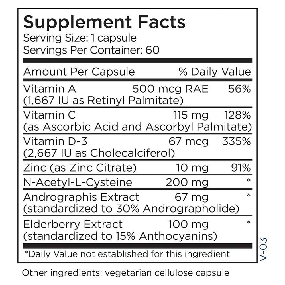 Metabolic Maintenance Acute Immune Boost