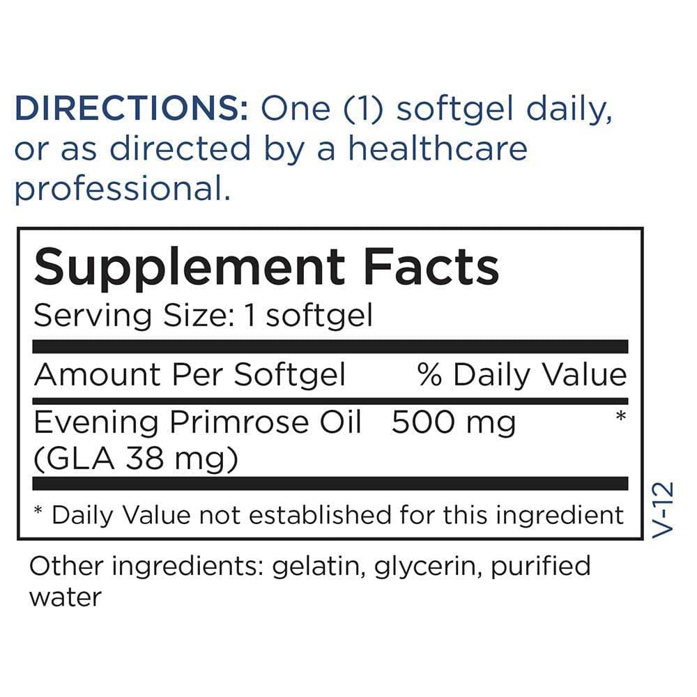 Metabolic Maintenance Evening Primrose Oil 500 mg