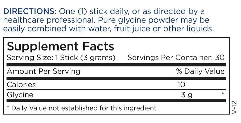 Metabolic Maintenance Glycine Sticks