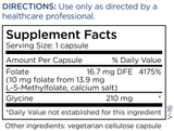 Metabolic Maintenance L-Methylfolate