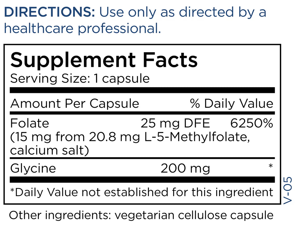 Metabolic Maintenance L-Methylfolate