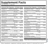 Metabolic Maintenance The Big One Plus without Iron Multivitamin