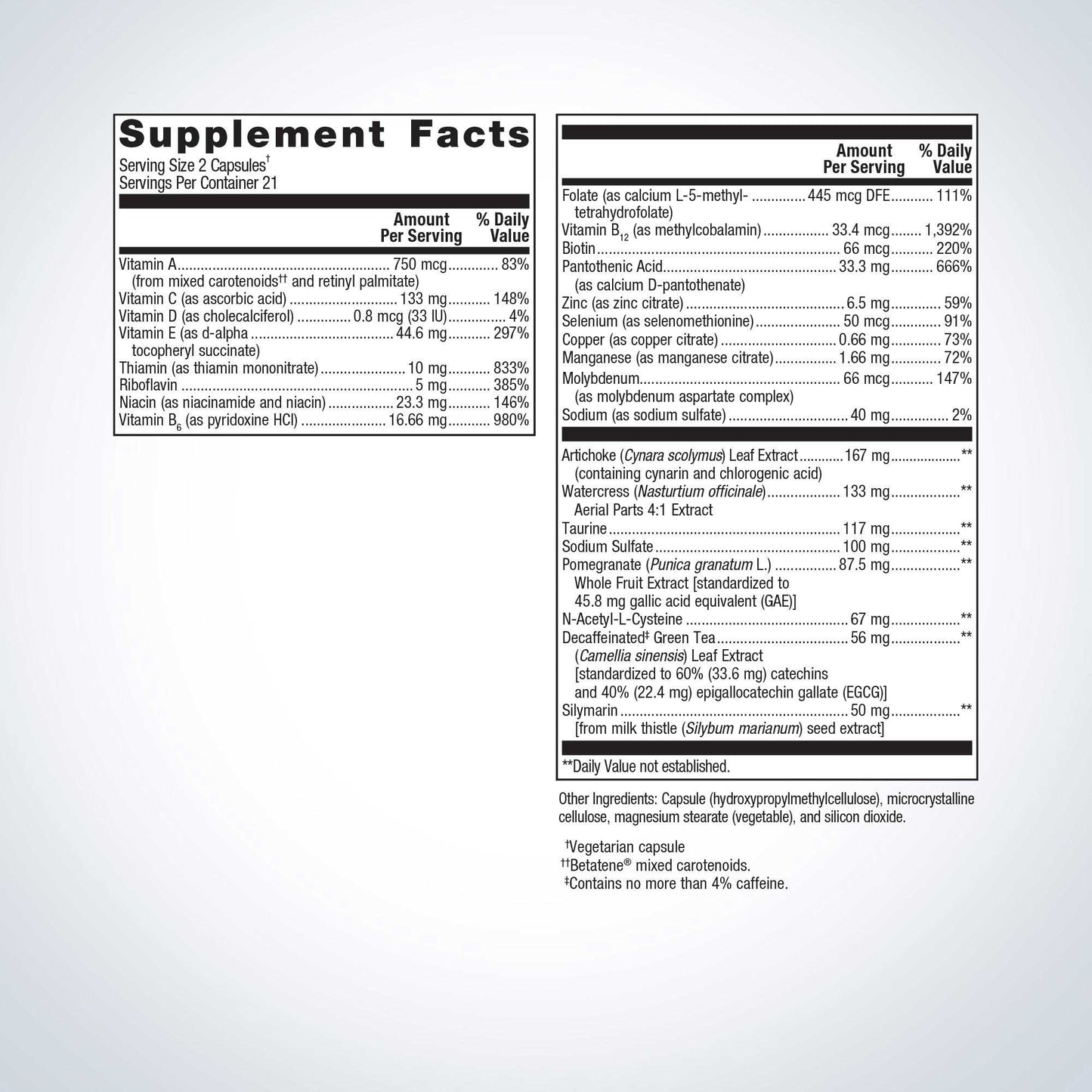 Metagenics AdvaClear