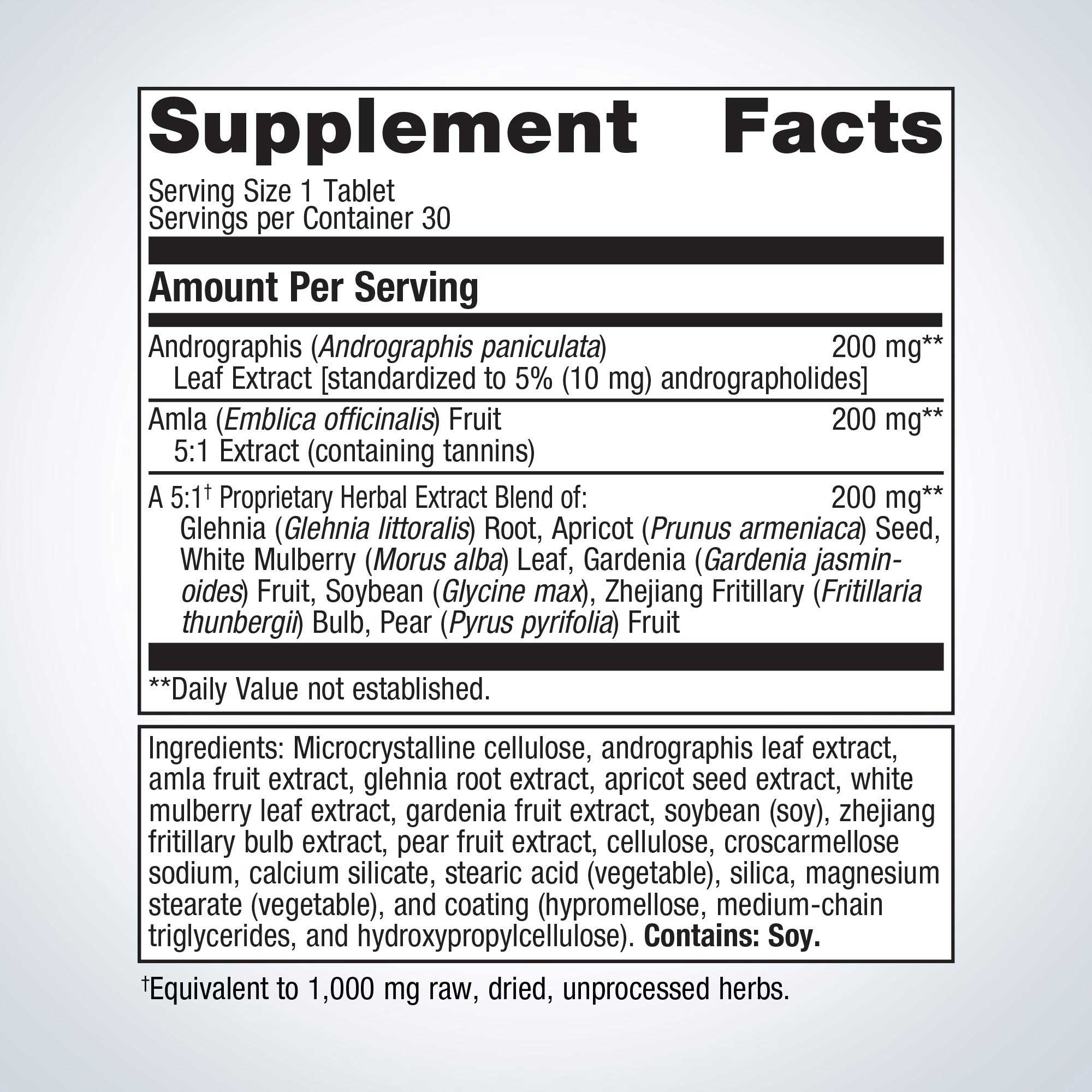 Metagenics Andrographis Plus