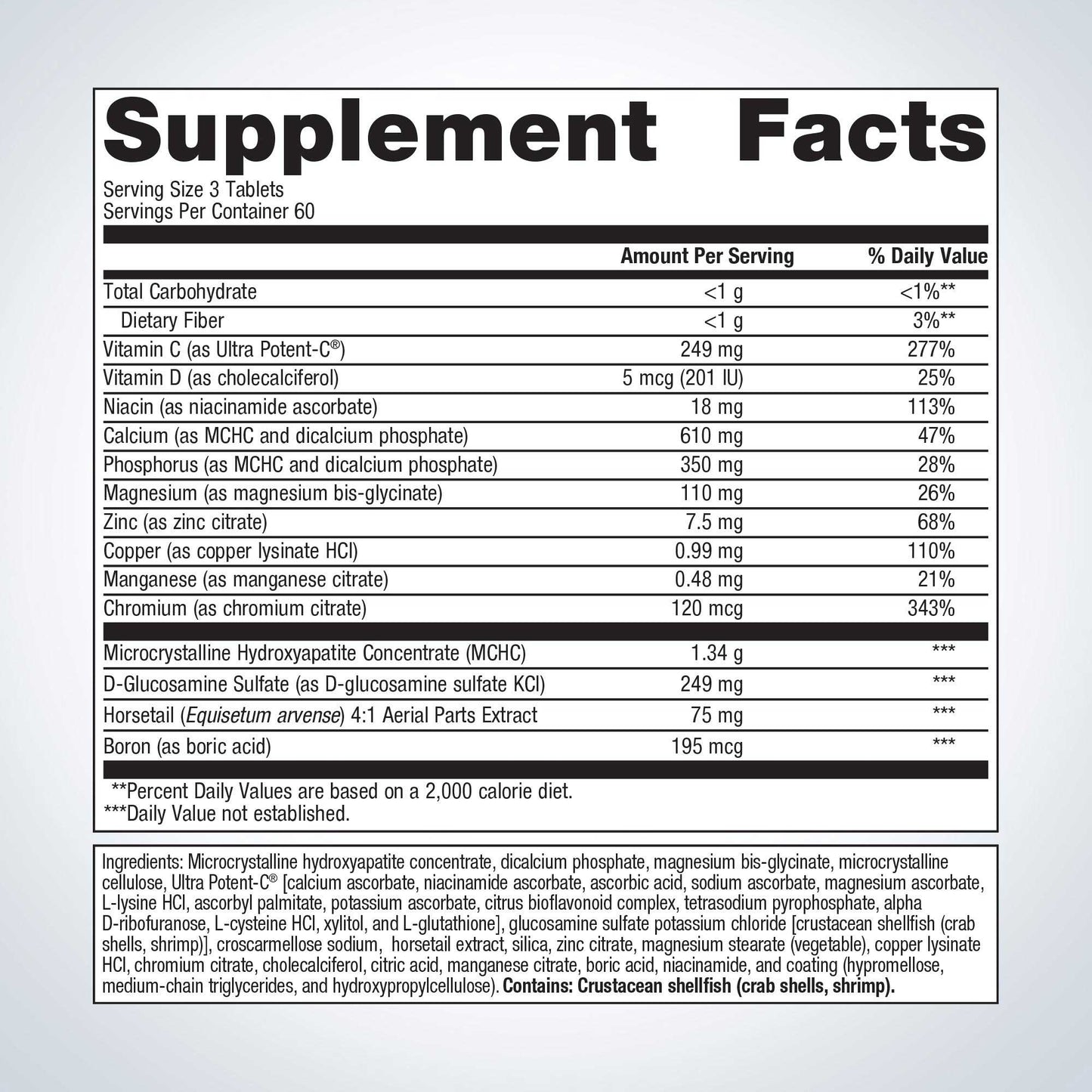 Metagenics Bone Builder Active