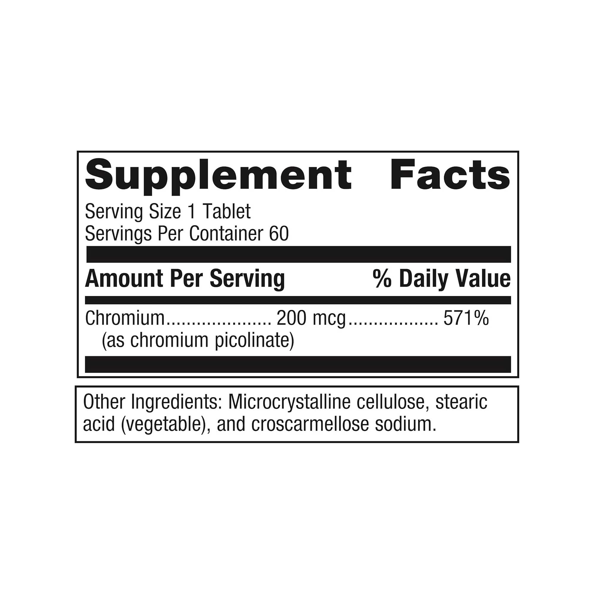 Metagenics Chromium Picolinate